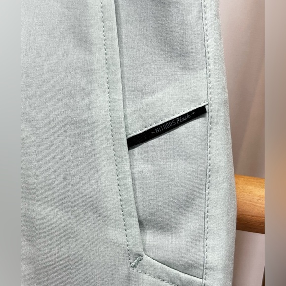 NITROUS BLACK Men's mint green flat front board shorts size 30 - Picture 4 of 12